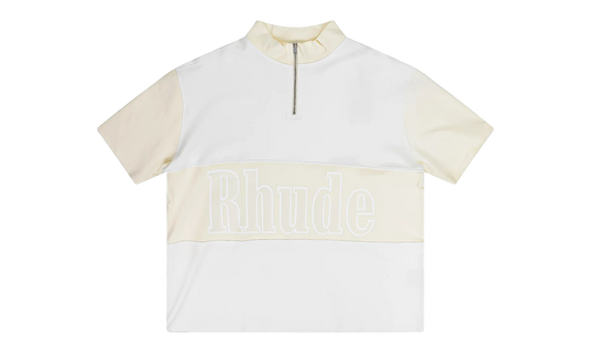 Panelled Henley T-Shirt "White" RHPS22TT10012572