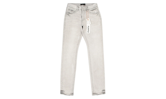 Skinny Coated Denim "Grey" P001 SKLG324