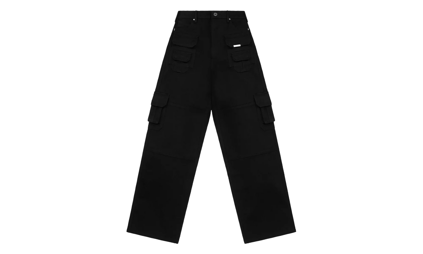 Roman Denim Cargo Pants "Black" MF24D836 B1280BBLCK