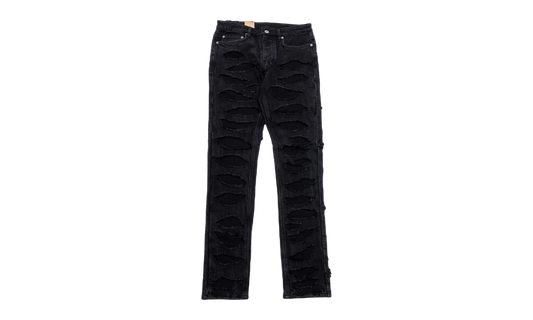 KSUBI Trippie Redd Chitch Shredded Jeans "Black" CNT4QG7A