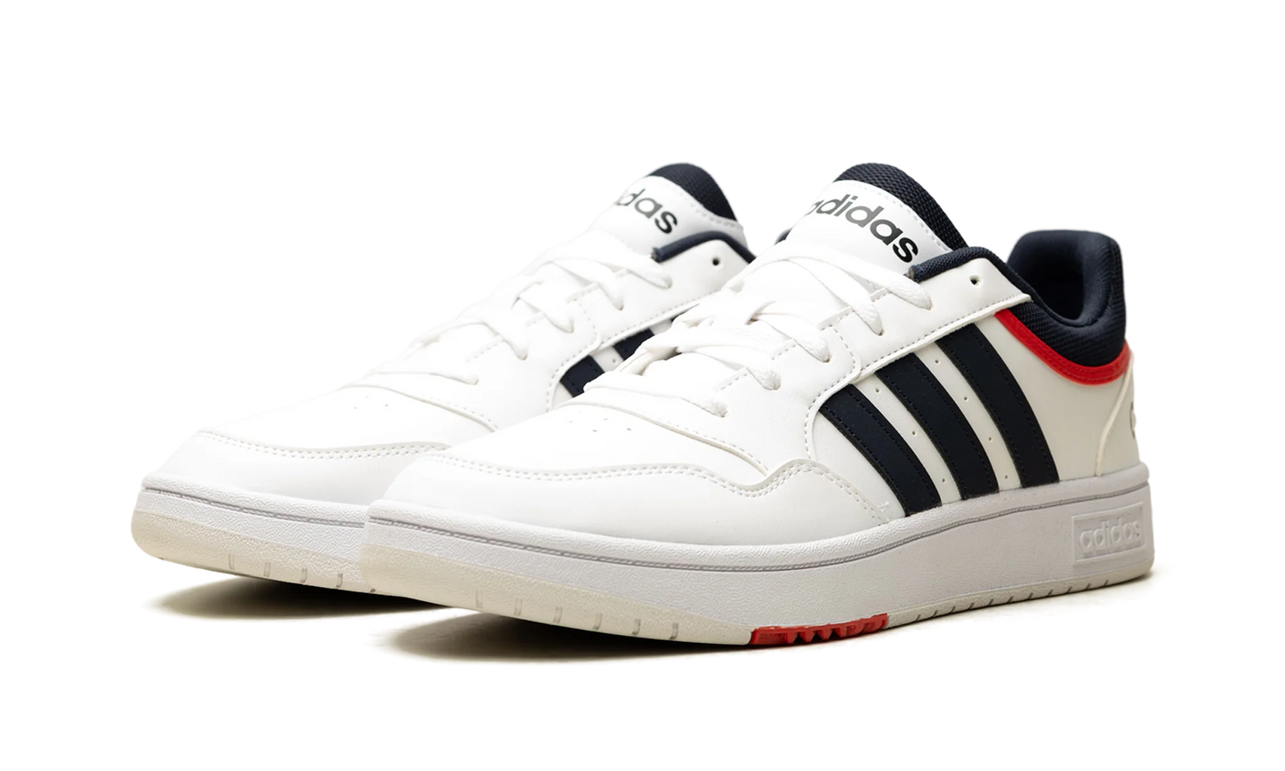 Hoops 3.0 Low Classic "Cloud White / Legend Ink / Vivid Red" GY5427