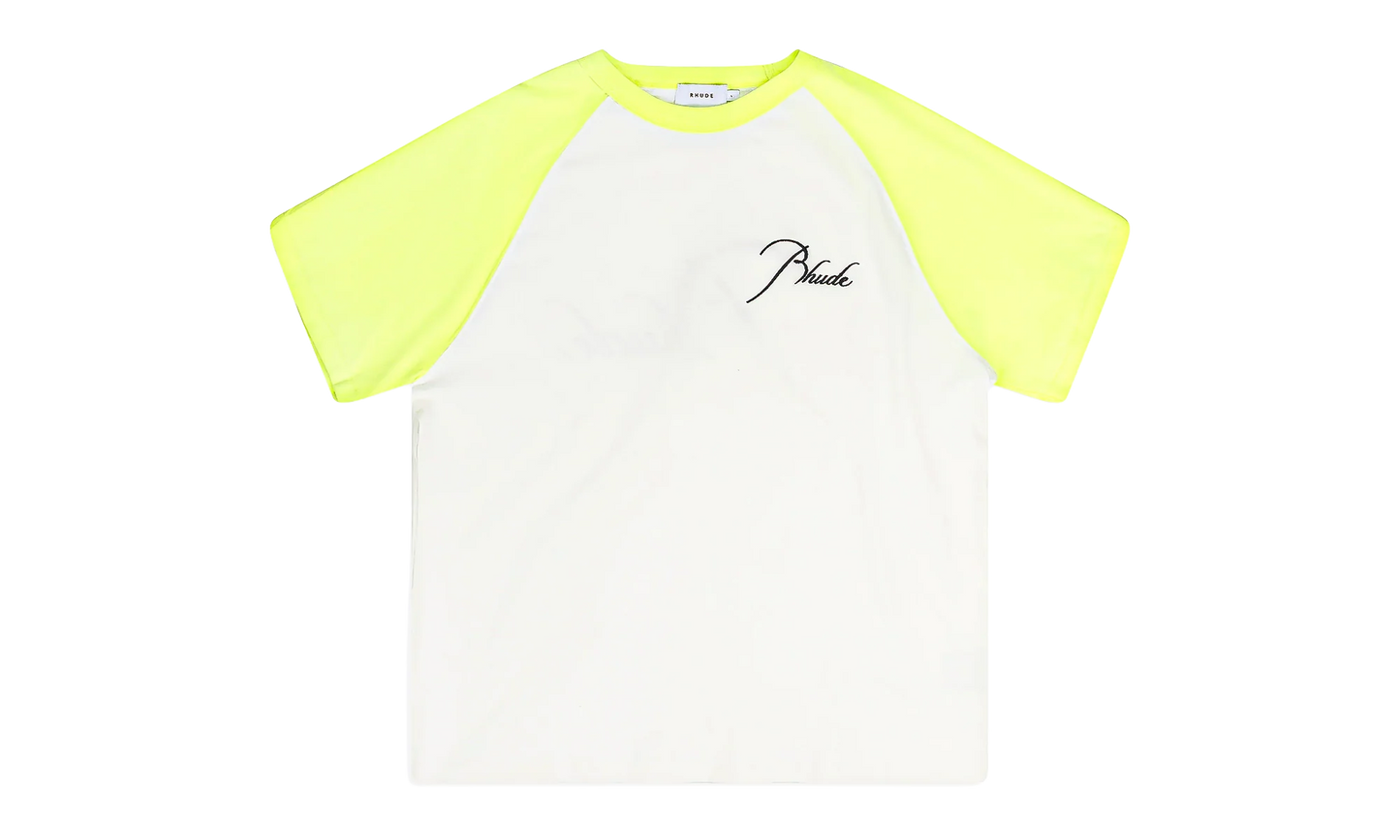 Raglan T-Shirt "White / Neon" RHDMTPS0130 WHT