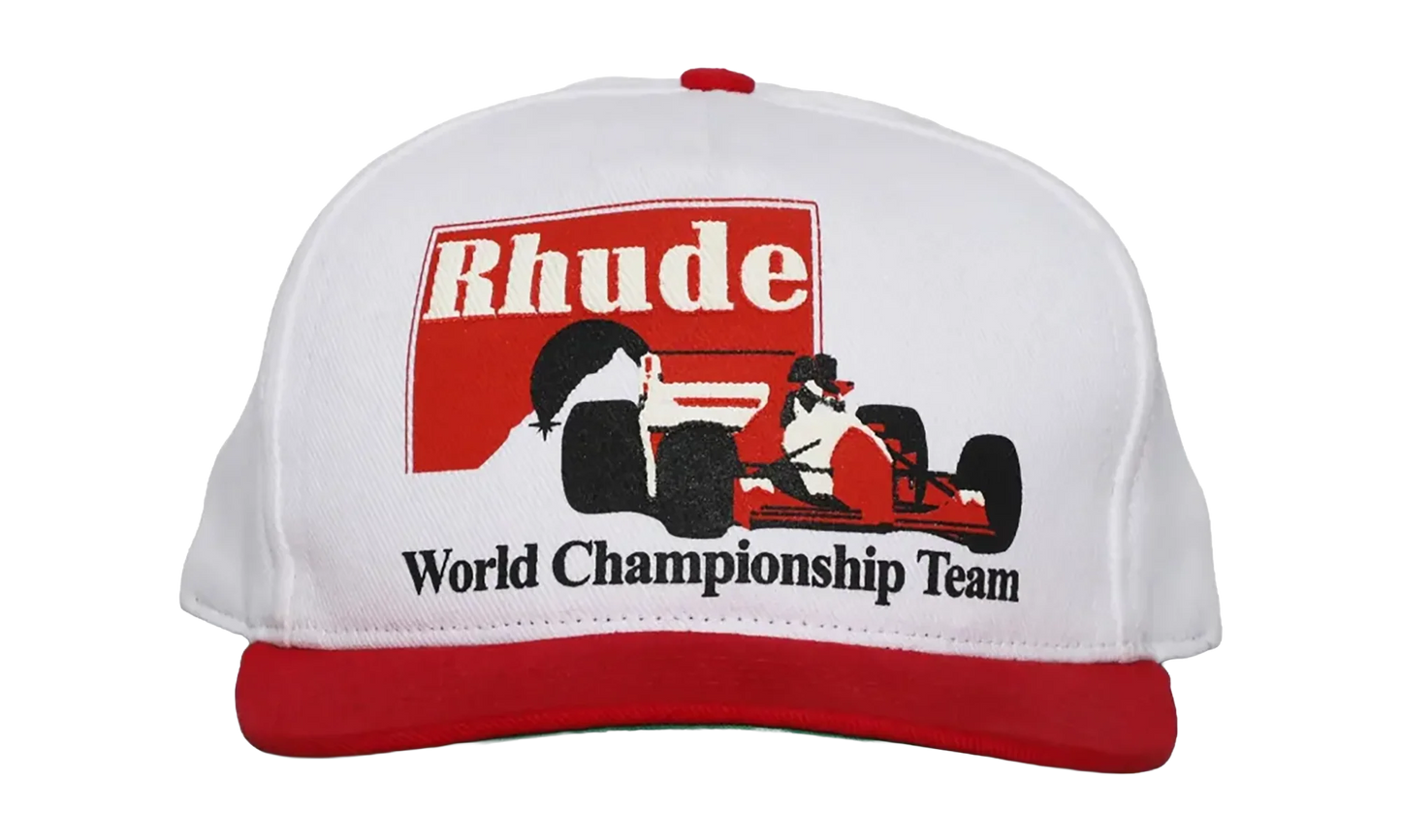 Trophy Racing Hat "White / Red" RHFW25HA03851