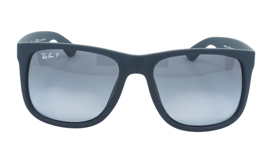 JUSTIN CLASSIC POLARIZED SUNGLASSES "RUBBER BLACK" RB4165F-622-T3