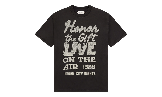 Live On The Air Tee "Black" HTG250495 BLAC