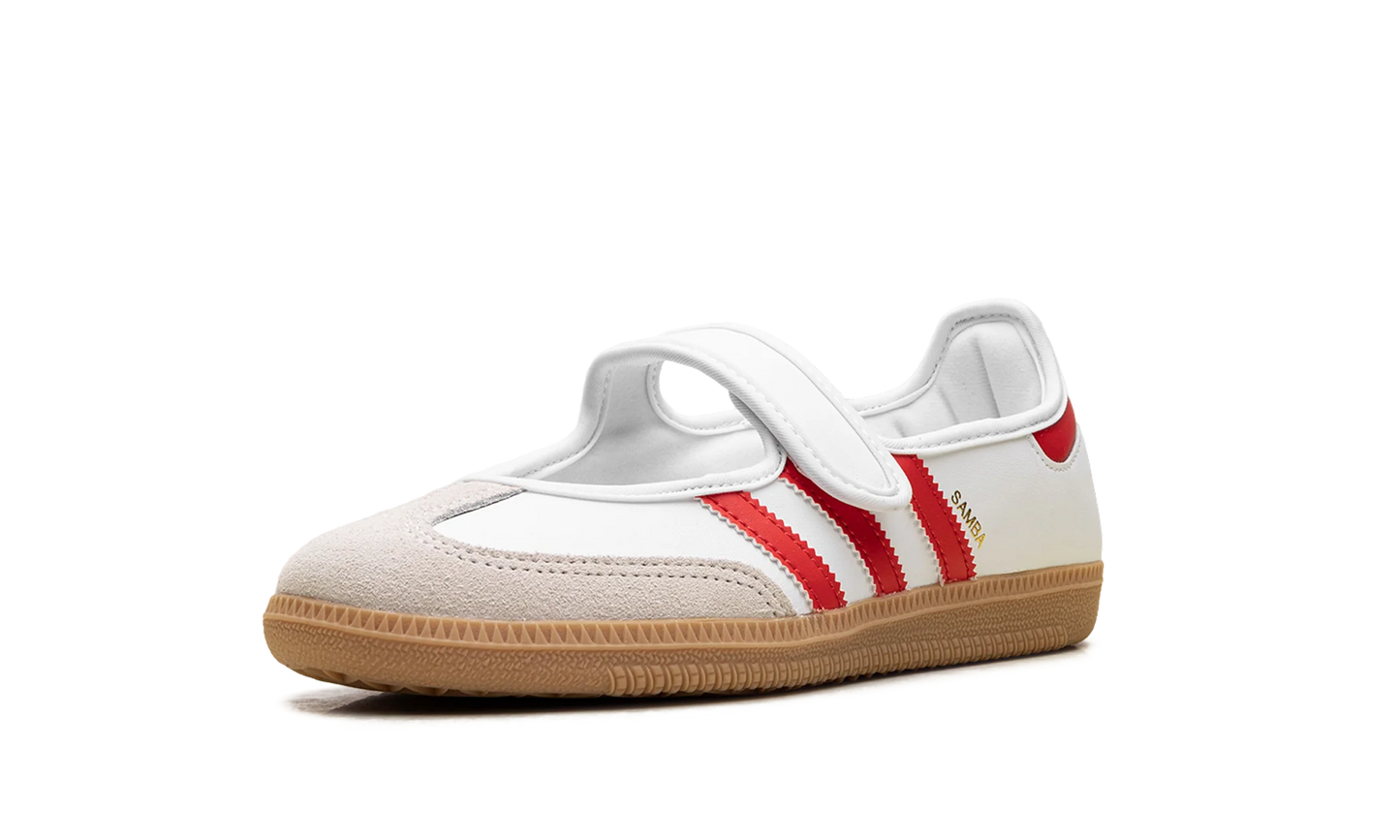 Samba Jane GS "White Red Gum" JR7435