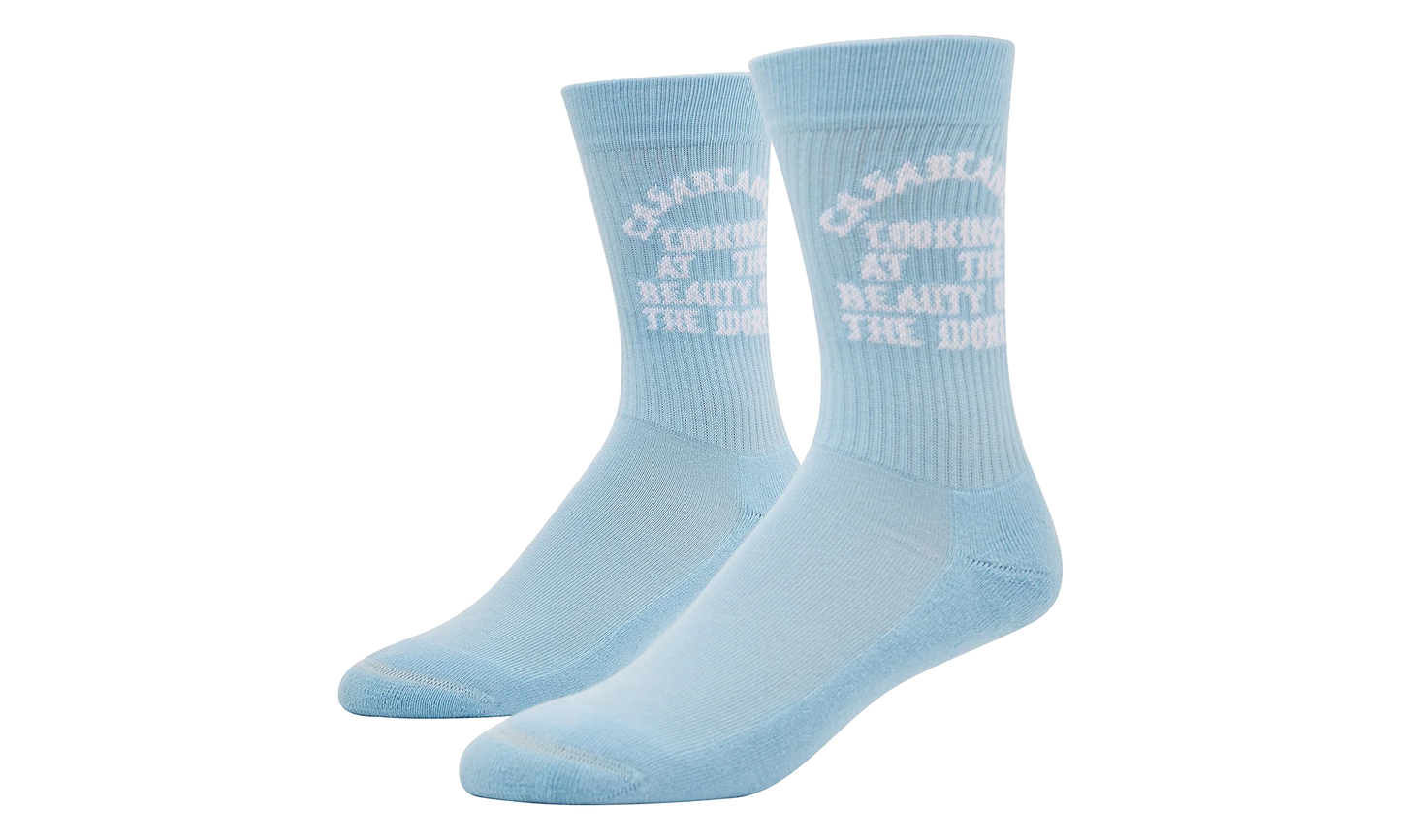 Beauty of The World Socks "Pale Blue" AS25 ACC 010 04 PALE