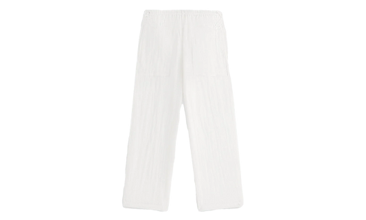 Kavi Sheer Monogram Pants WMNS "White" khw060340 101