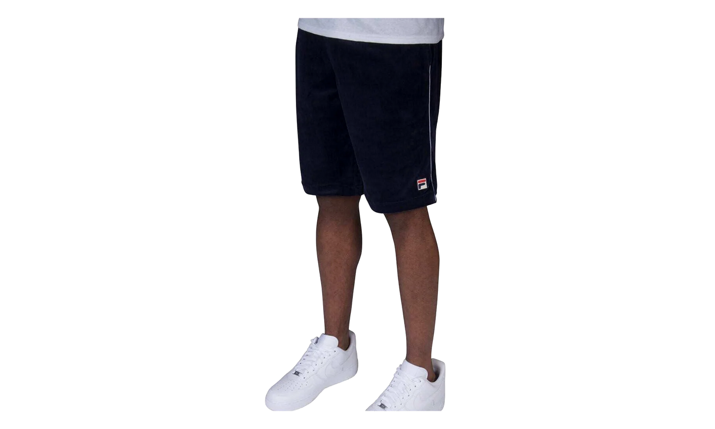 Cristaudo Velour Shorts "Black" LM181L24 412