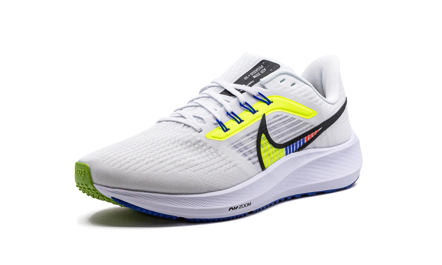 Air Zoom Pegasus 39 PRM "White Volt Racer Blue" DX1627 100