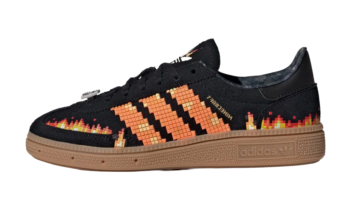 Handball Spezial GS "Minecraft Black Pure Orange" IH1737
