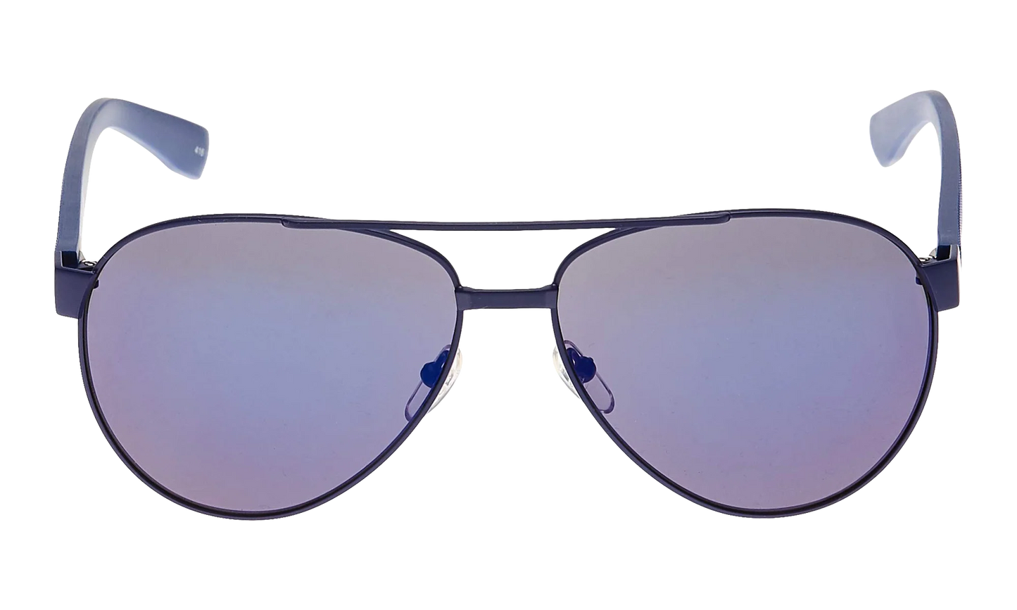 Aviator Sunglasses "Matte Blue" L185S-424