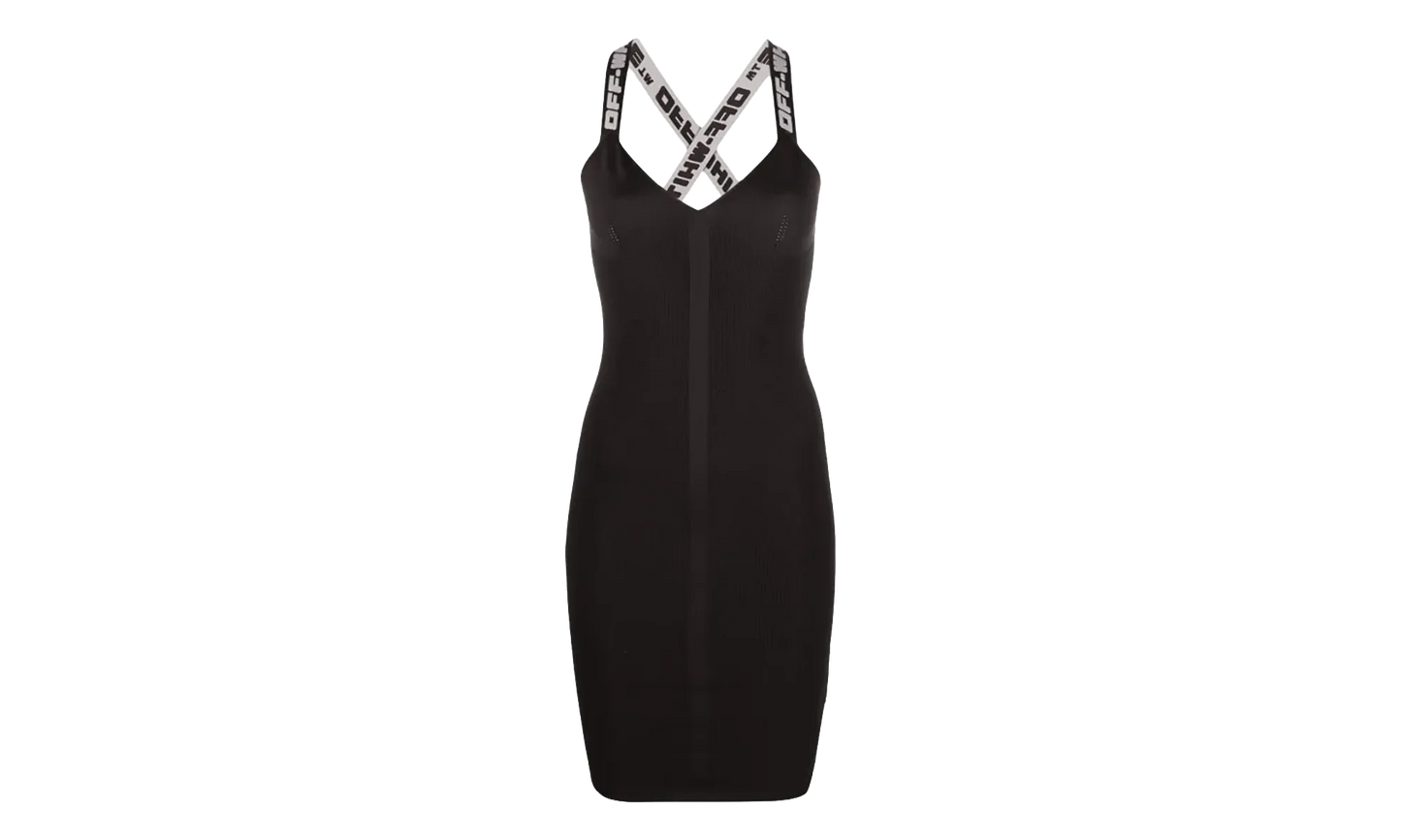 Logo Band Tank Dress WMNS "Black" OWIHI022C99KNI0011009