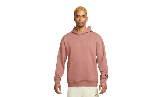 Jordan Wordmark Hoodie "Rust Pink" FJ1966 685