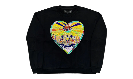 Endearment Crewneck Sweatshirt "Coal" 231389M204033