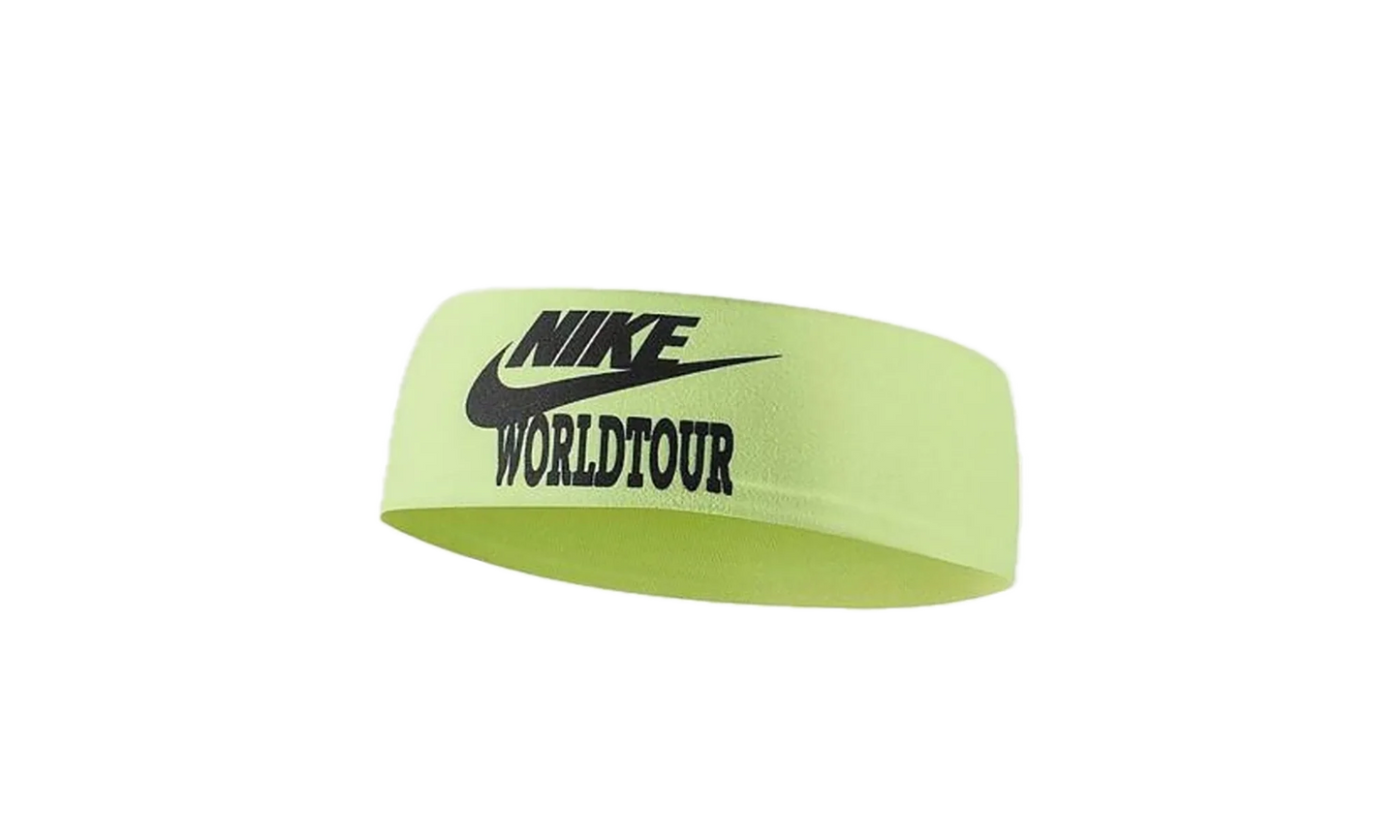 WORLD TOUR FURY HEADBAND "Printed Light Liquid Lime / Black" N.100.3276.383