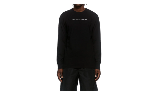 Logo-Print T-shirt "BLACK/MULTI-COLOR" OMAB001F21JER0021084