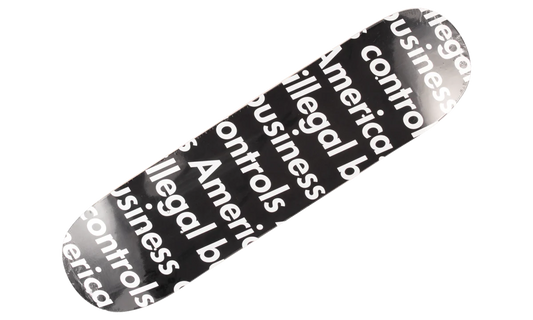 Illegal Business Skate Deck "SS18" SU3786