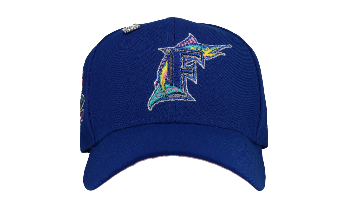 59FIFTY Florida Marlins 10th Anniversary Fitted Hat "Blue / Pink" NE116