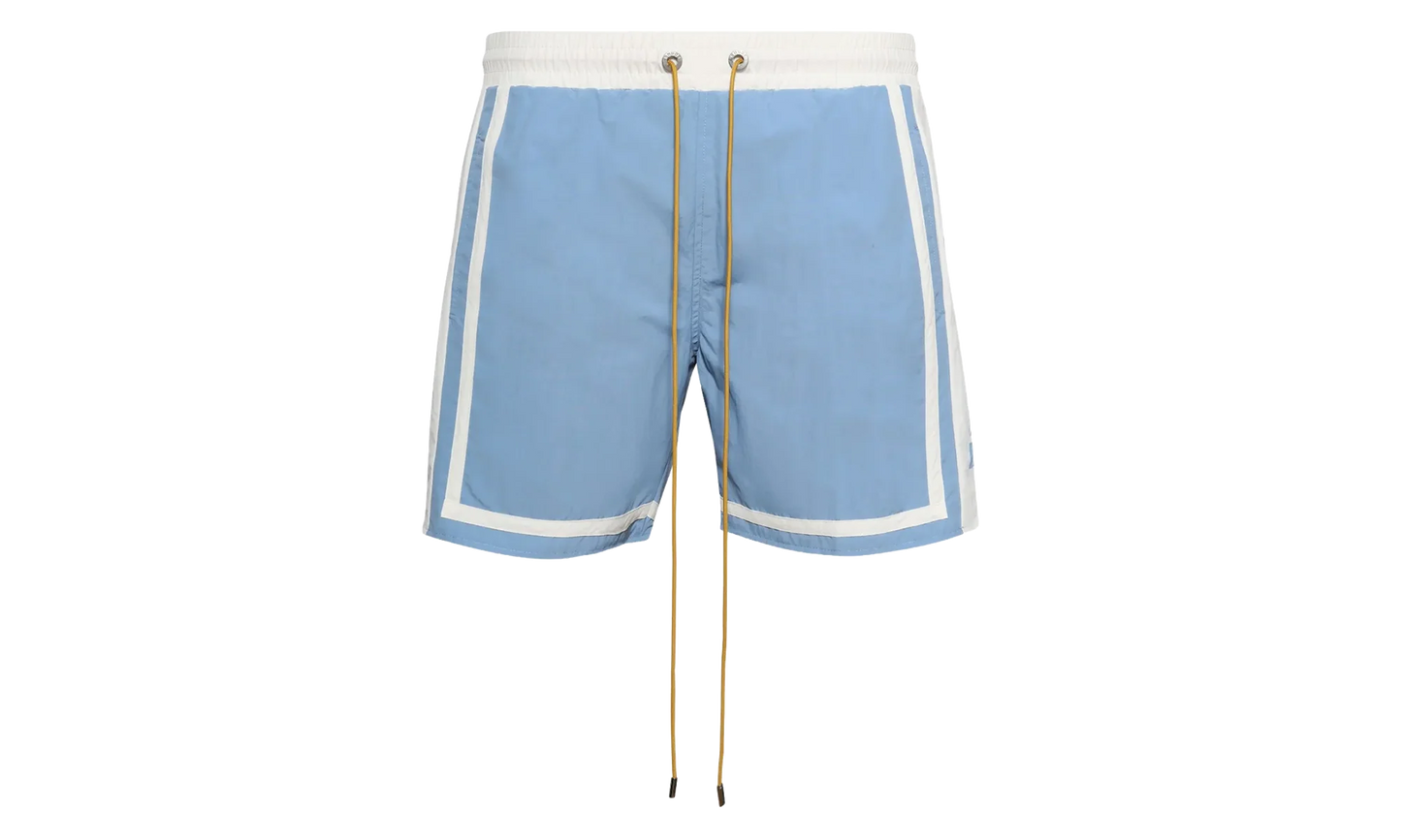 Rhude Moonlight Short Powder "Blue/Off-White" RHSS25SH03005