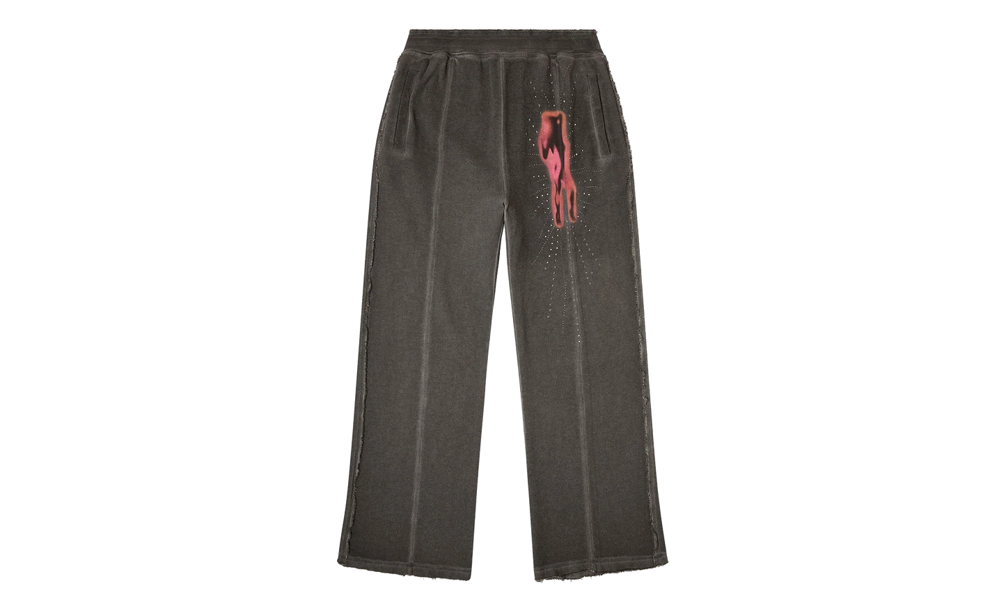 Treated Cotton Fleece Sweatpants "Grey" A199580DCCD9CBA