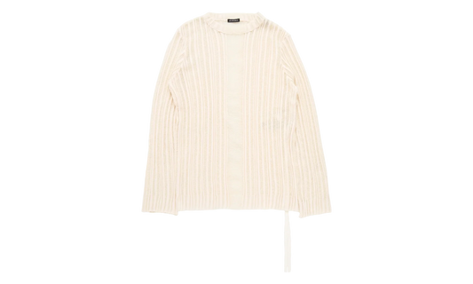 Halvar Crew Neck Irregular Rib Sweater "Natural White" B0013185KN068002