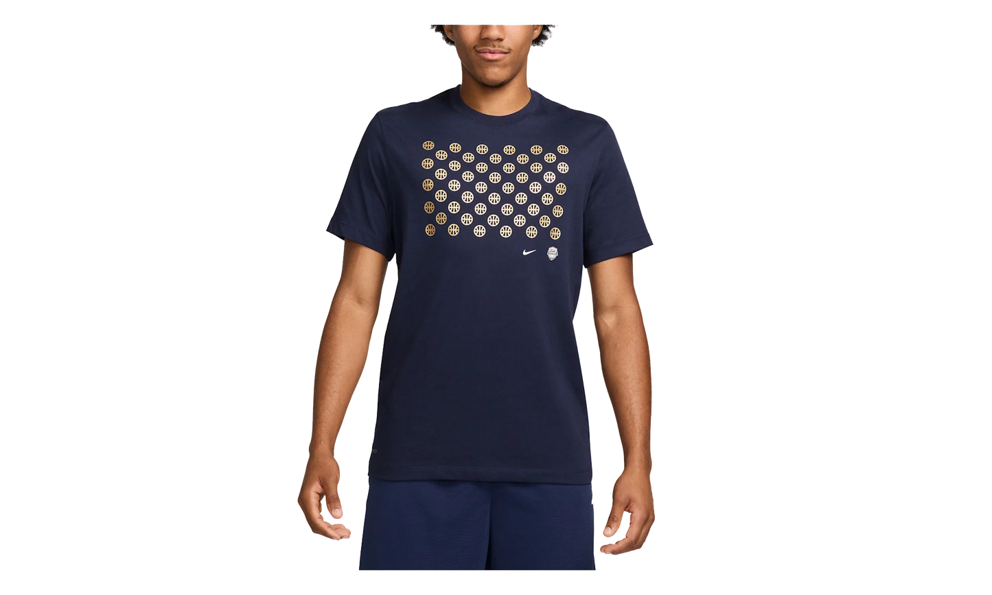 USA Olympics 24 Team Short Sleeve T-Shirt "Obsidian" FQ3631 451