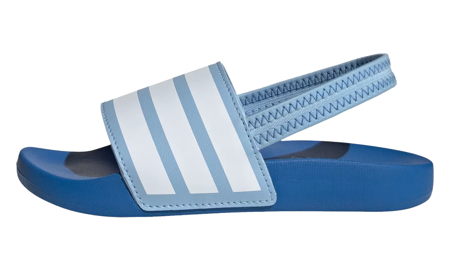 Adilette Estrap Slides PS "Clear Sky / Cloud White / Bright Royal" JR5332