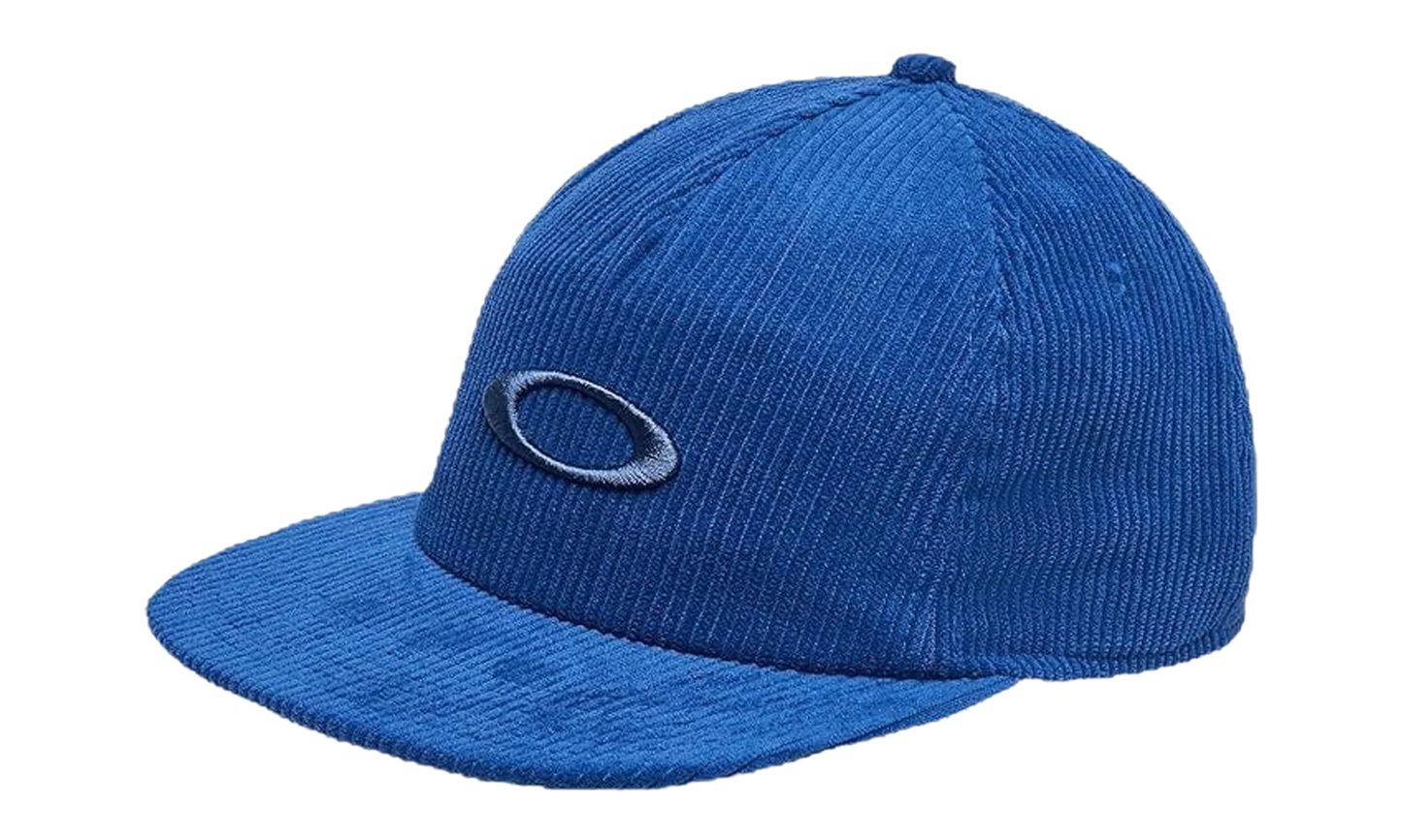 Ellipse Corduroy Snapback Hat "Crystal Blue" FOS901670 671