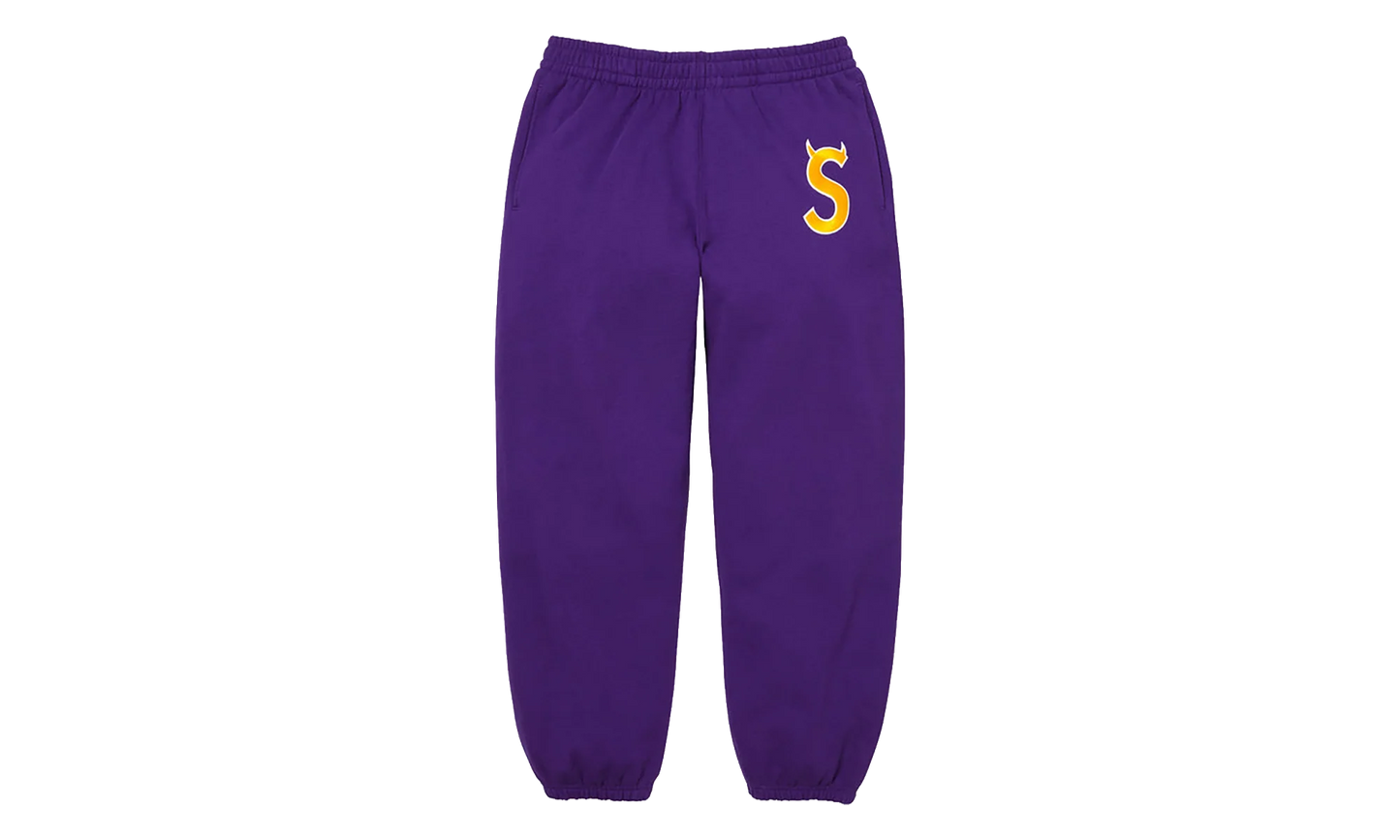 Devil S Logo Sweatpant "SS26 - Purple" SU27317
