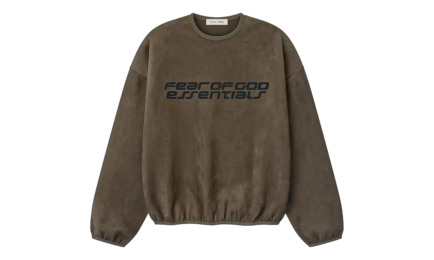 Modern Crewneck Sweatshirt "Brown" 192HO256733F