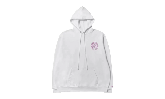 Website Hoodie "White / Purple Glitter" CHRM0710