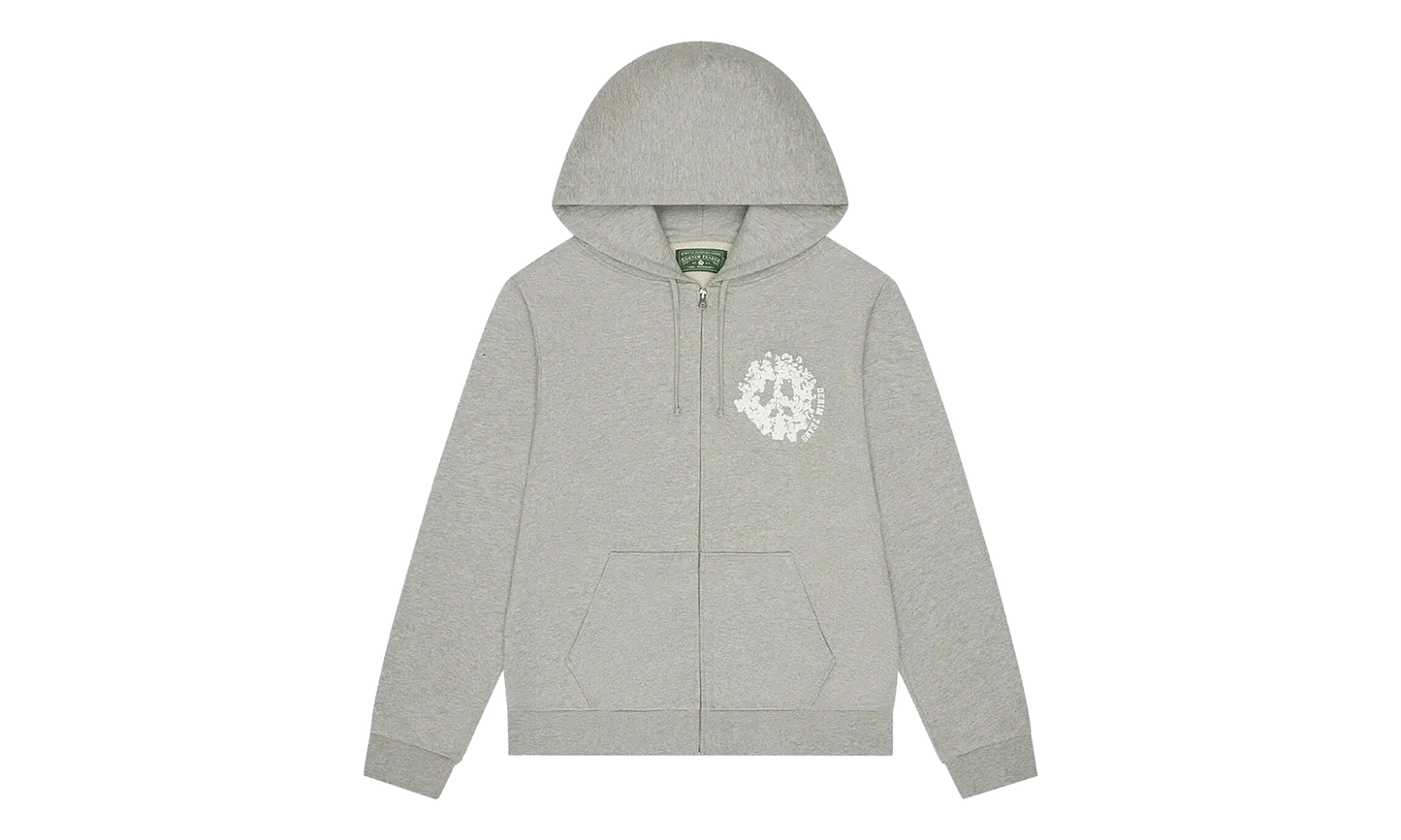 Denim University Zip Hoodie "Grey" DT380