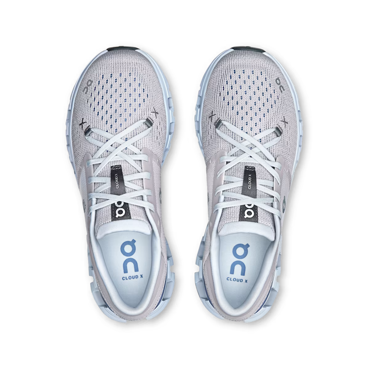 On Running Cloud X 4 Silver Chambray (Women)