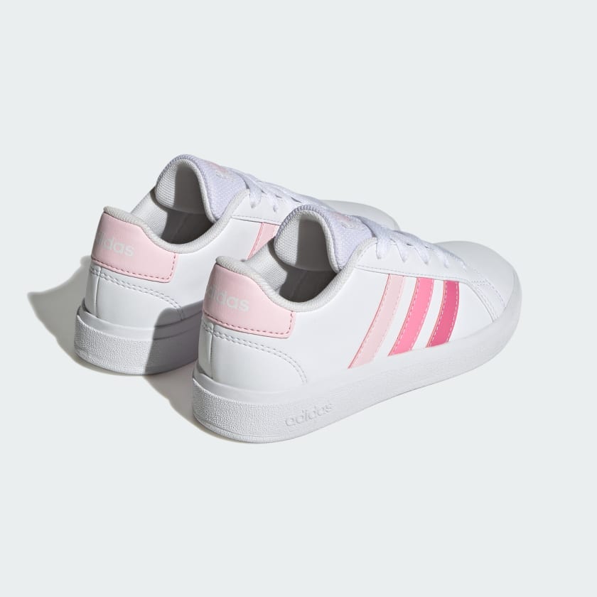 Kids' Grand Court Lifestyle Tennis Lace Up Shoes
