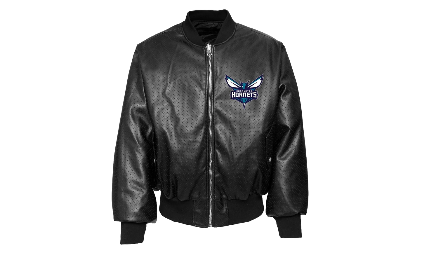 Reversible Bomber Jacket "Charlotte Hornets" NBA 501REVBBLK BLK