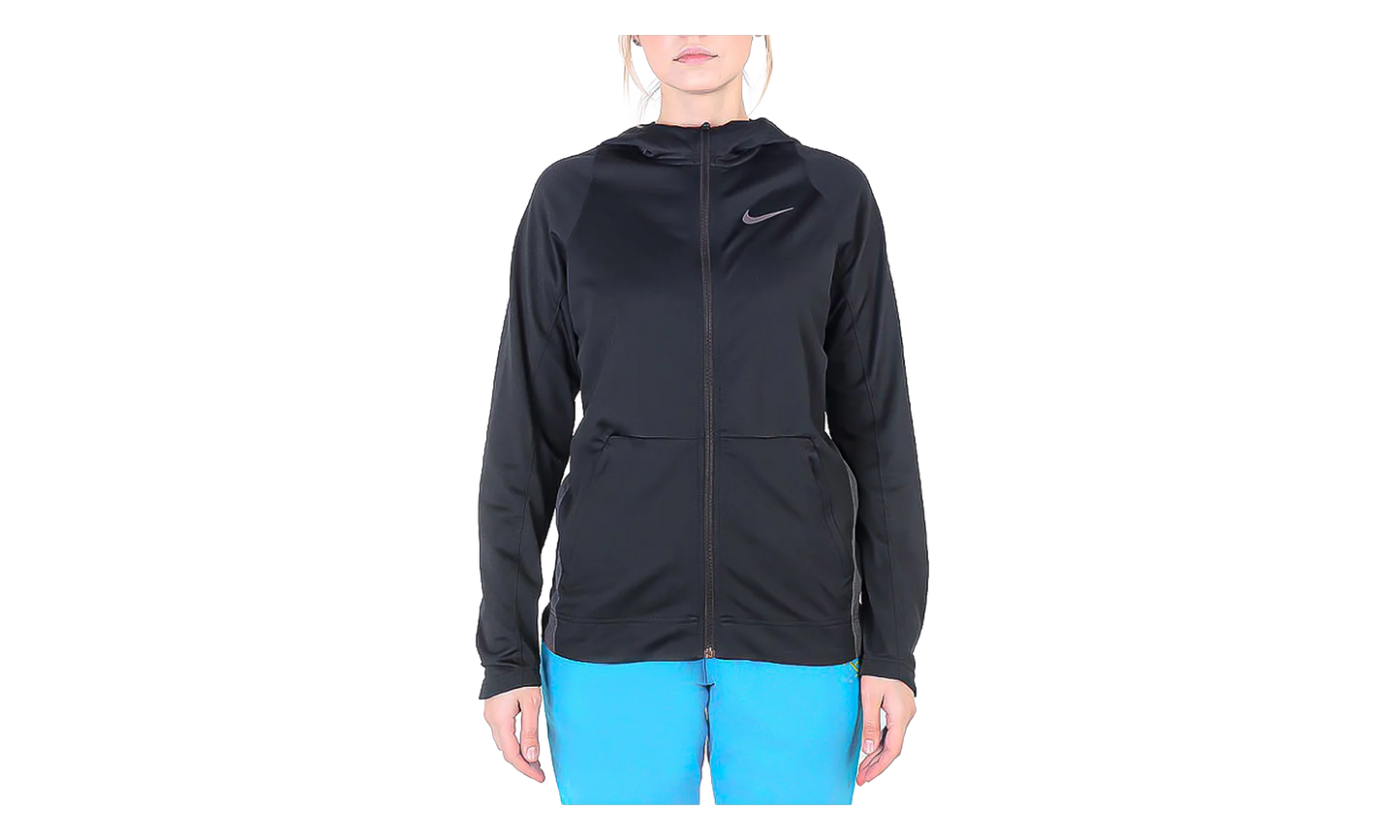 Hyper Elite Basketball Hoodie WMNS "Black Anthracite Iridescent" 813943 010