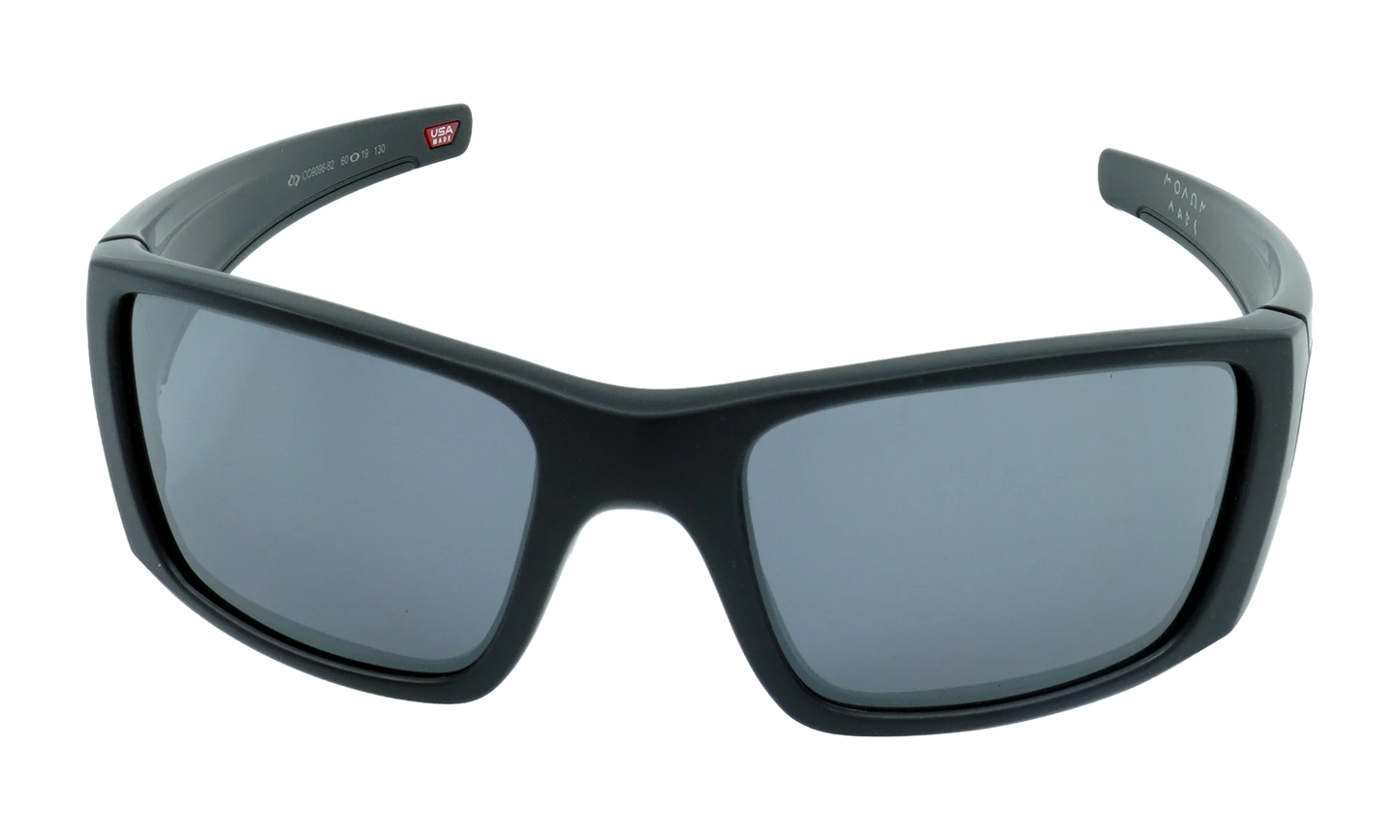 Fuel Cell Sunglasses "SI Matte Black Steel Flags / Black Iridium" OO9096 82