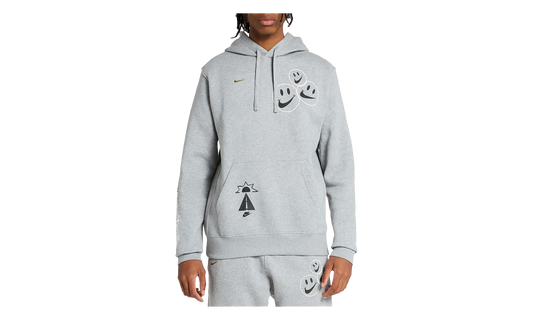 NSW Club Fleece Smile Pullover Hoodie "Heather Grey" DQ3520 063
