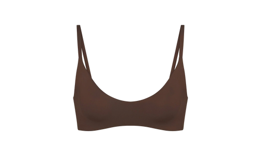 MATTE MICRO SCOOP BRA "Nike - DARK SEPIA" SKM062