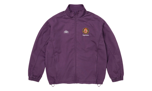 Umbro® Cotton Ripstop Track Jacket "SS26 - Plum" SU27023