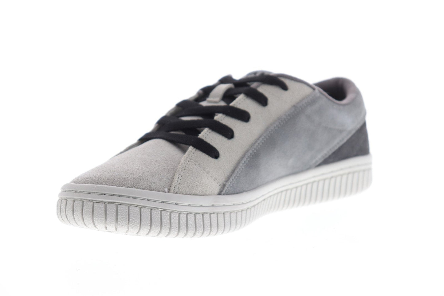 Airwalk The One Suede TRI Mens Gray Suede Skate Sneakers Shoes