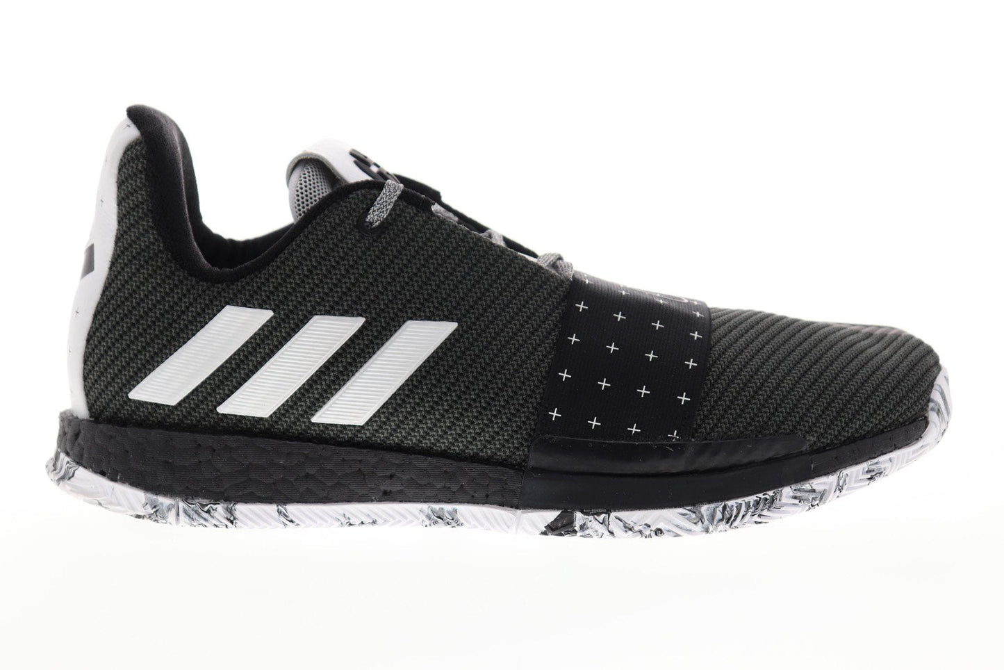 Harden Vol.3 BB7723 Mens Black Canvas Athletic Gym Basketball Shoes