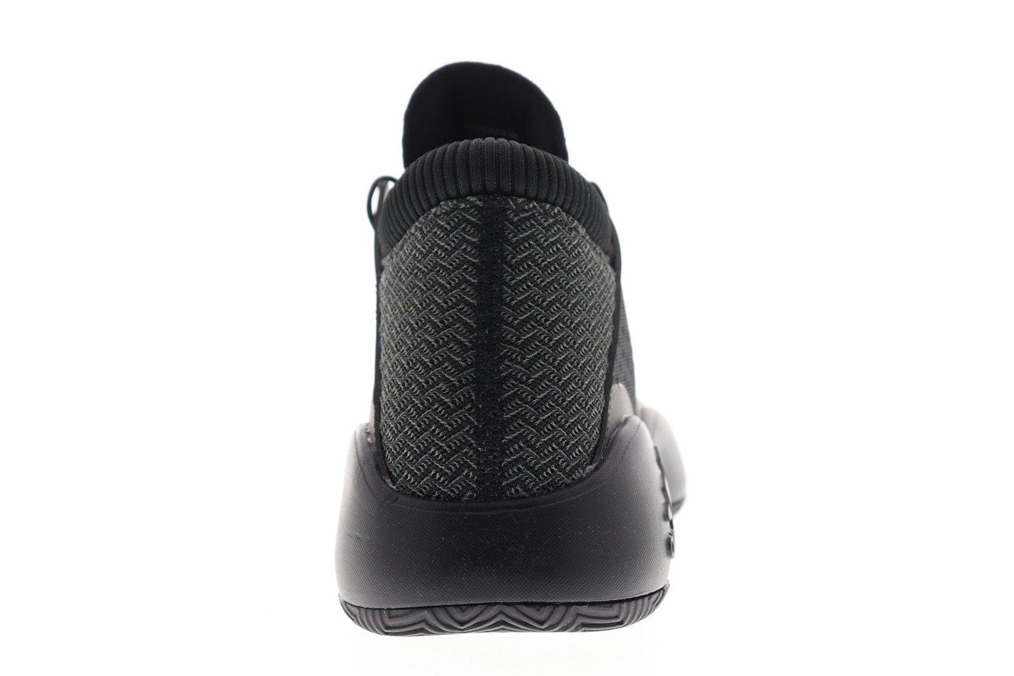 Pro Vision BB9303 Mens Black Canvas Mid Top Athletic Gym Basketball Shoes