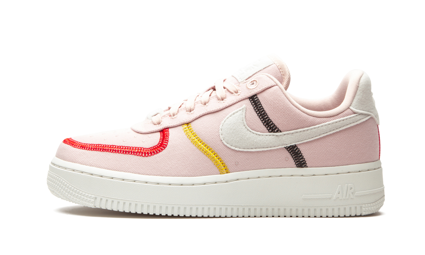 AIR FORCE 1"07 LX MNS WMNS"Stitched Canvas - Silt Red"