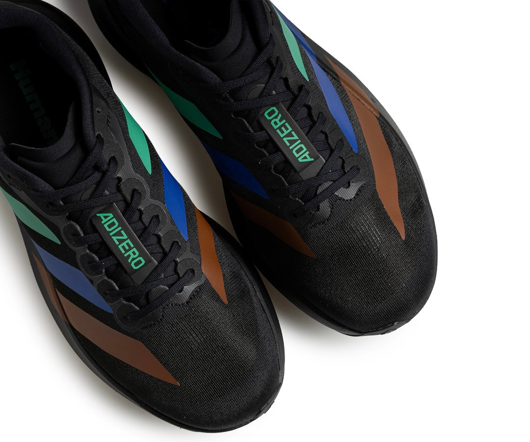 Adizero Evo SL Pharrell Humanrace Black Green Blue