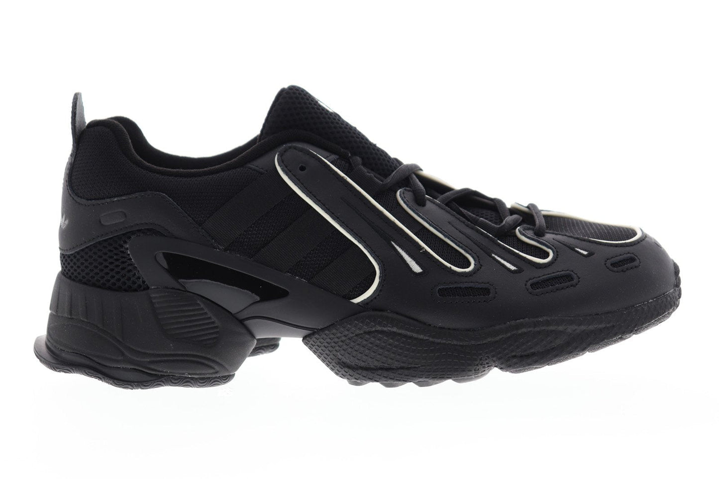 EQT Gazelle EE7745 Mens Black Low Top Lace Up Athletic Running Shoes