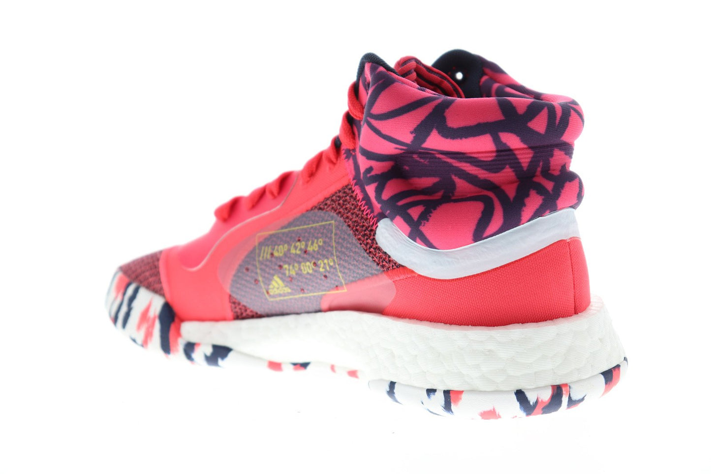 Marquee Boost G27737 Mens Red High Top Athletic Gym Basketball Shoes