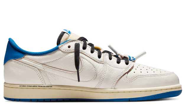1 Retro Low OG SP Fragment x Travis Scott Sail Military Blue