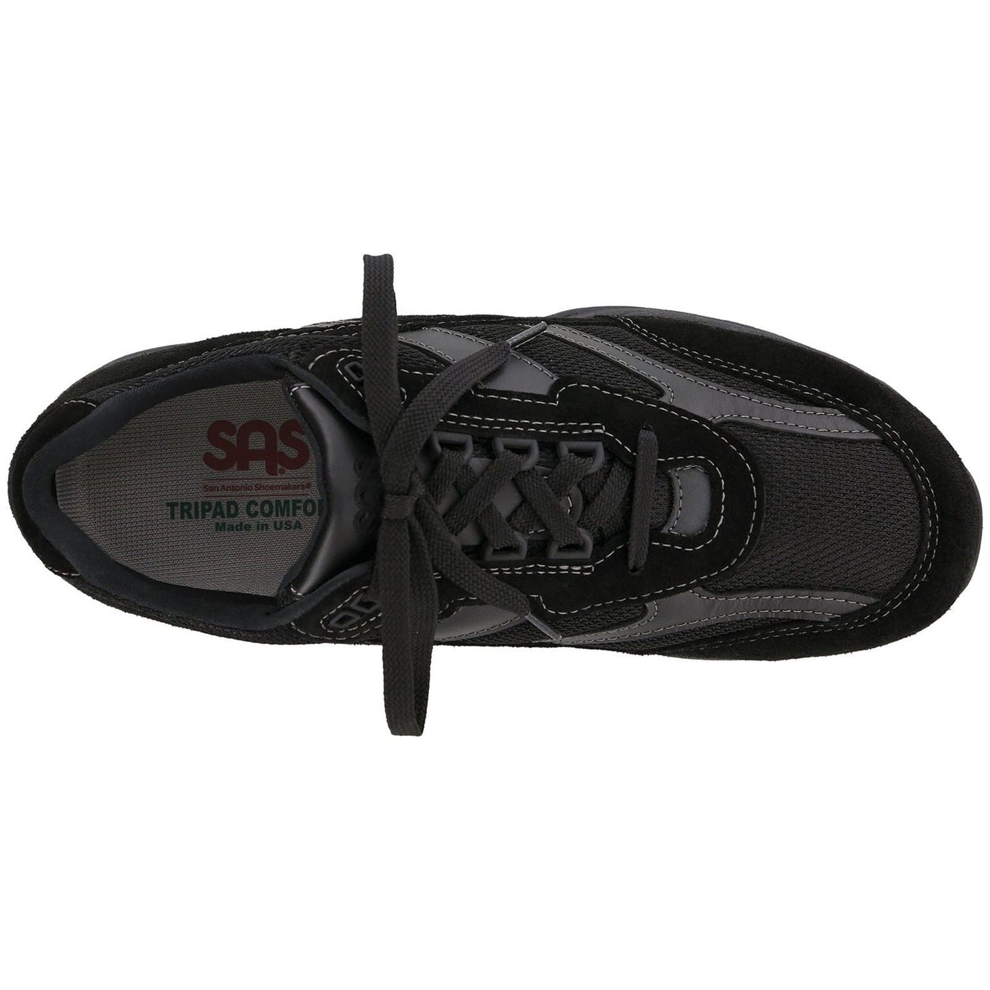 Men's Journey Mesh Lace Up in Black